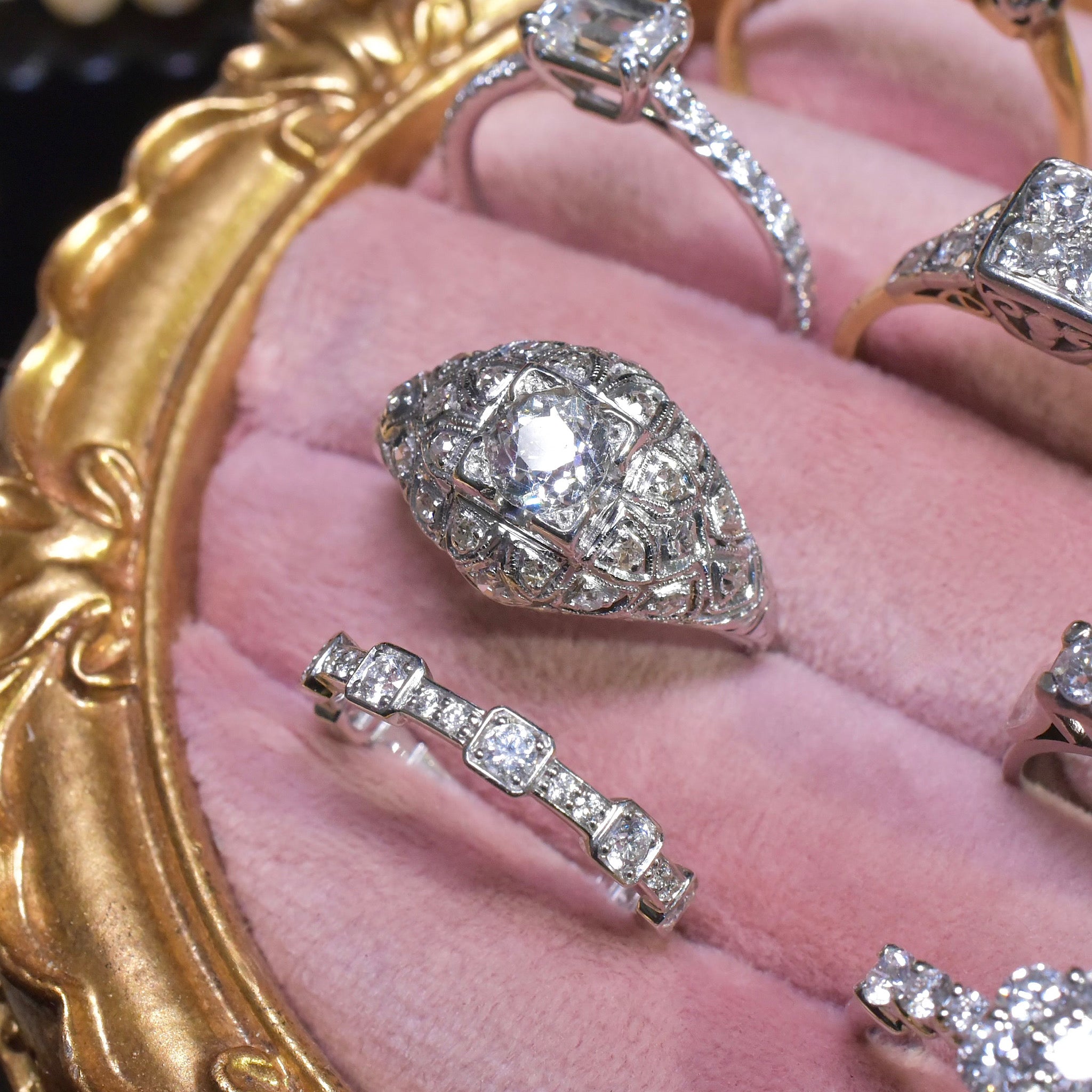 Superb Antique Art Deco Platinum And Diamond Ring 0.92ct - Circa 1920’s Independent Valuation Included In Purchase For $14,400 AUD
