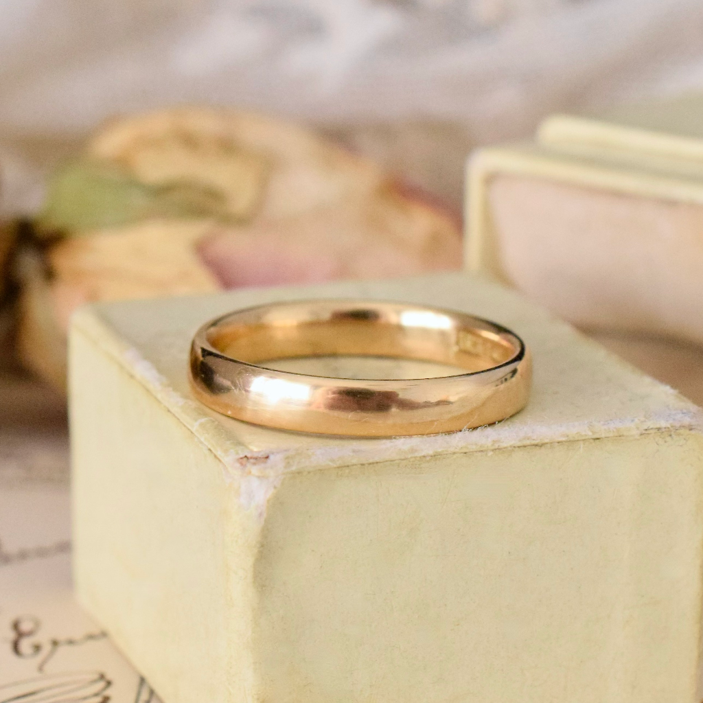 Antique Australian 18ct Yellow Gold Ring By Larard Bros Circa 1900