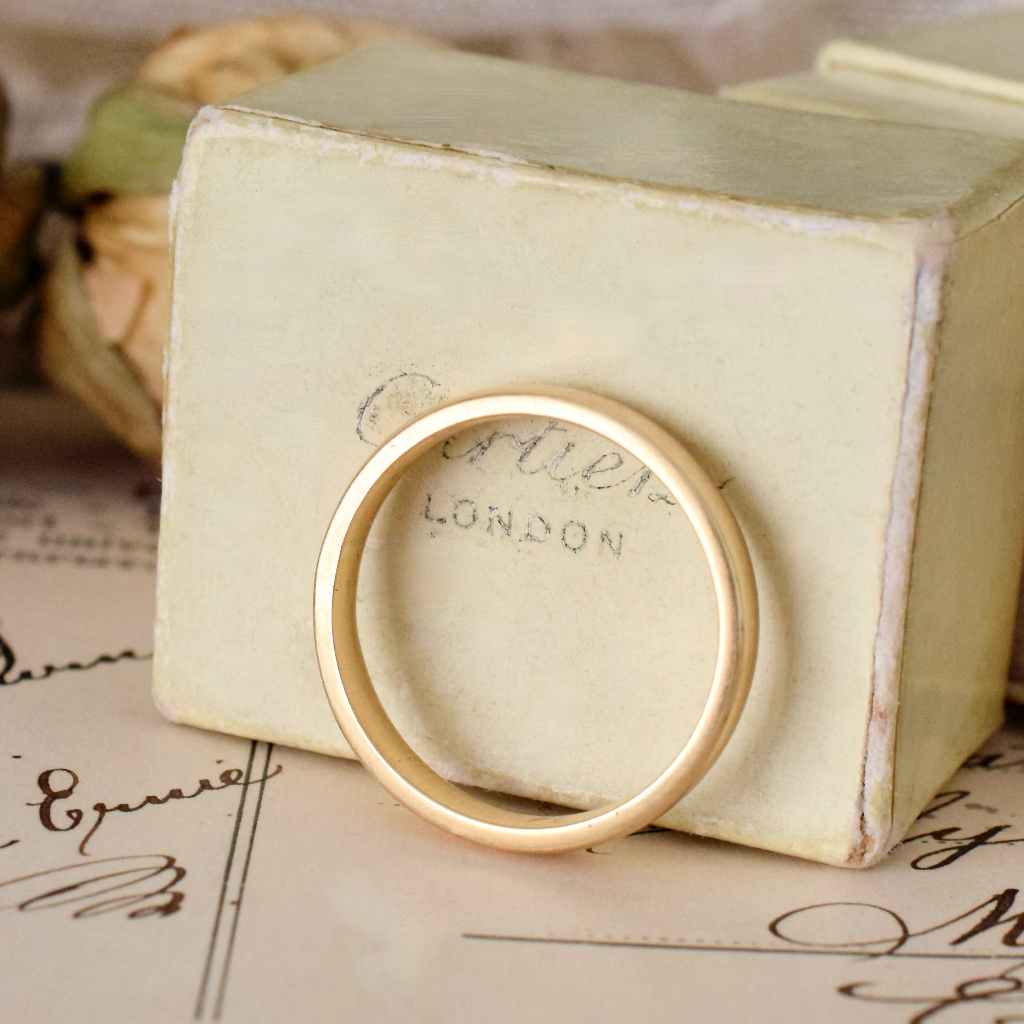 Antique Australian 18ct Yellow Gold Ring By Larard Bros Circa 1900