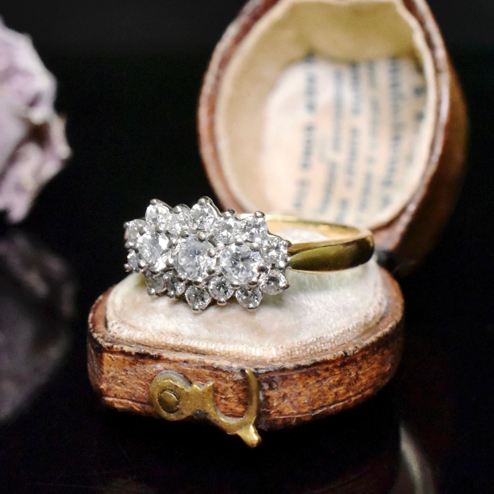 Superb 18ct Yellow Gold And Diamond Ring - Birmingham 1993