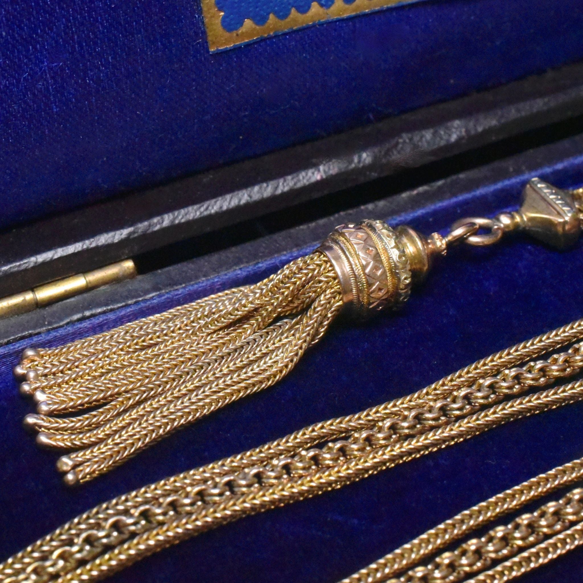 Fabulous Antique Victorian 15ct Bi-Colour Albertina