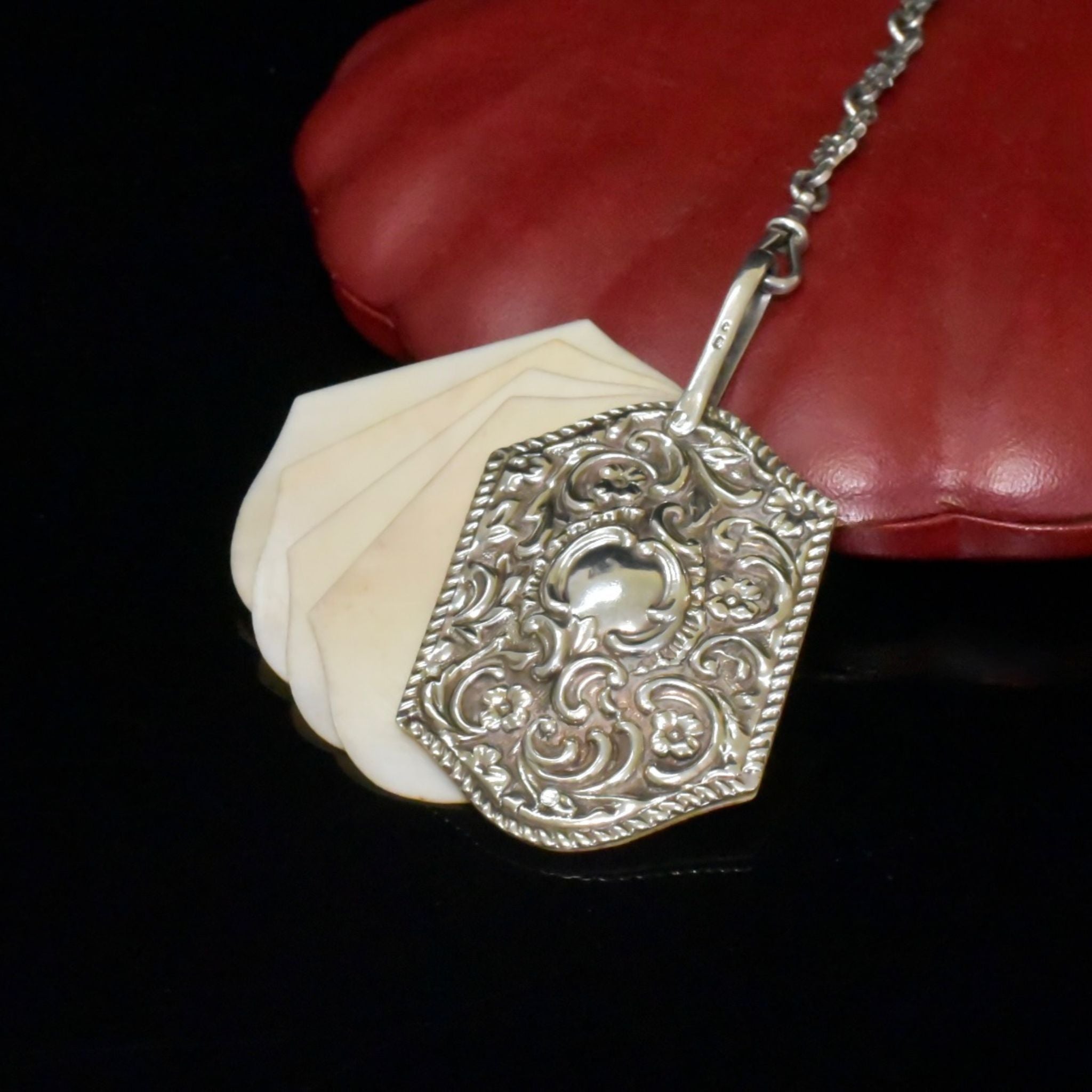 Fabulous Antique Victorian Sterling Silver Chatelaine - Circa 1890’s-1900’s