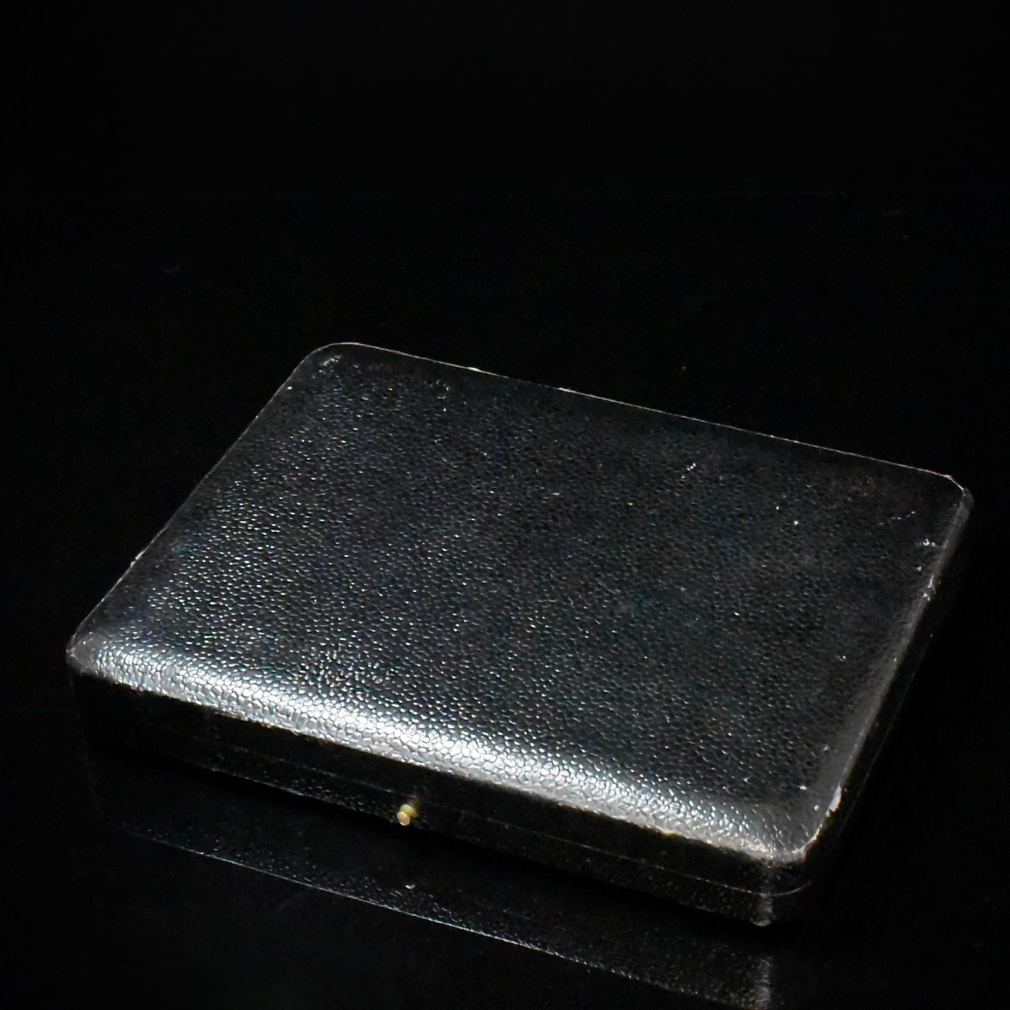 Fabulous Art Deco Era Silver Gilt Amethyst Glass Rivieré With Original Box - Circa 1930-40’s