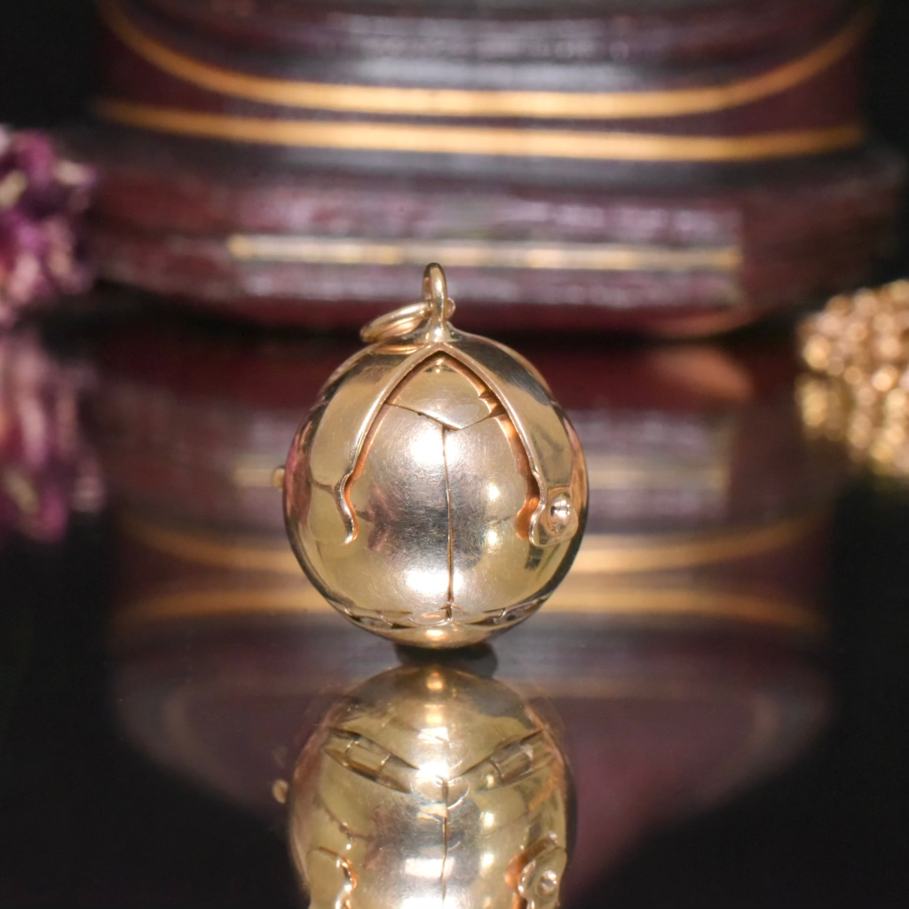 Vintage 9ct Gold And Silver Masonic Ball - Sheffield 1980