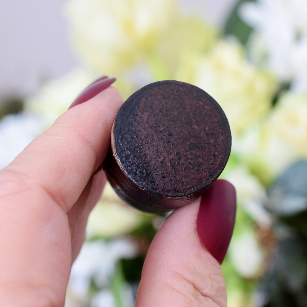 Antique Victorian Brown Leather Ring, “Kendal & Dent”