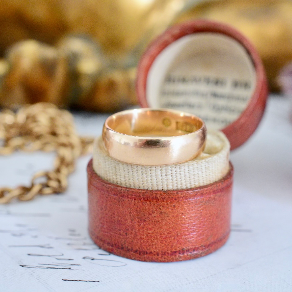 Antique Australian 18ct Rose Gold Ring By ‘Frederick Bassé’ Adelaide 1881-1923