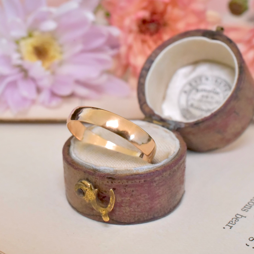 Antique Victorian 22ct Yellow Gold Ring - Birmingham 1887