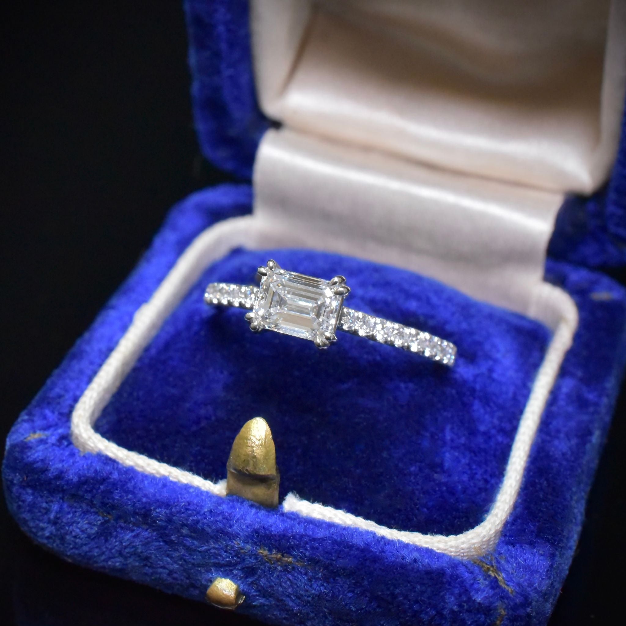 Outstanding Solid Platinum And Diamond 0.80ct ‘D’ Colour Diamond Ring By Paul Bram - Melbourne