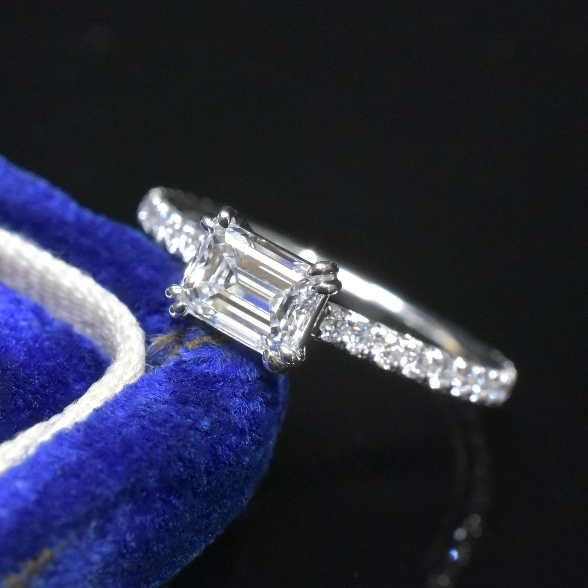 Outstanding Solid Platinum And Diamond 0.80ct ‘D’ Colour Diamond Ring By Paul Bram - Melbourne
