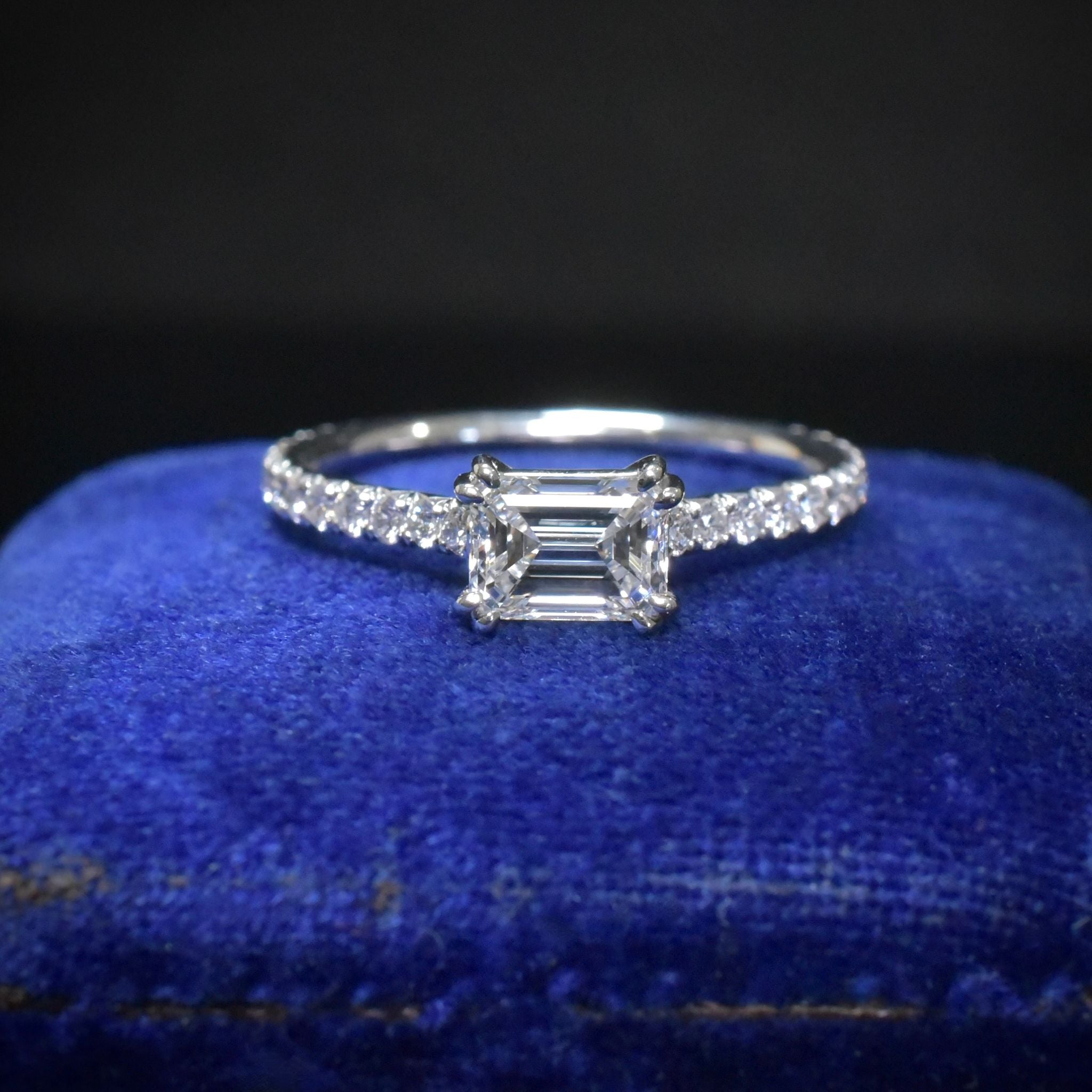 Outstanding Solid Platinum And Diamond 0.80ct ‘D’ Colour Diamond Ring By Paul Bram - Melbourne