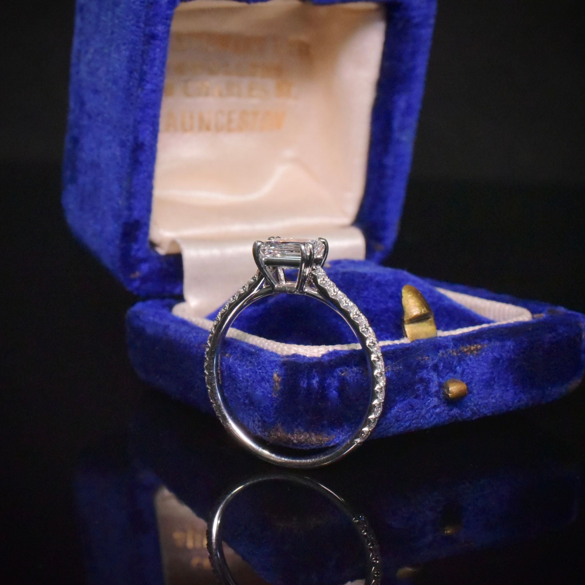 Outstanding Solid Platinum And Diamond 0.80ct ‘D’ Colour Diamond Ring By Paul Bram - Melbourne