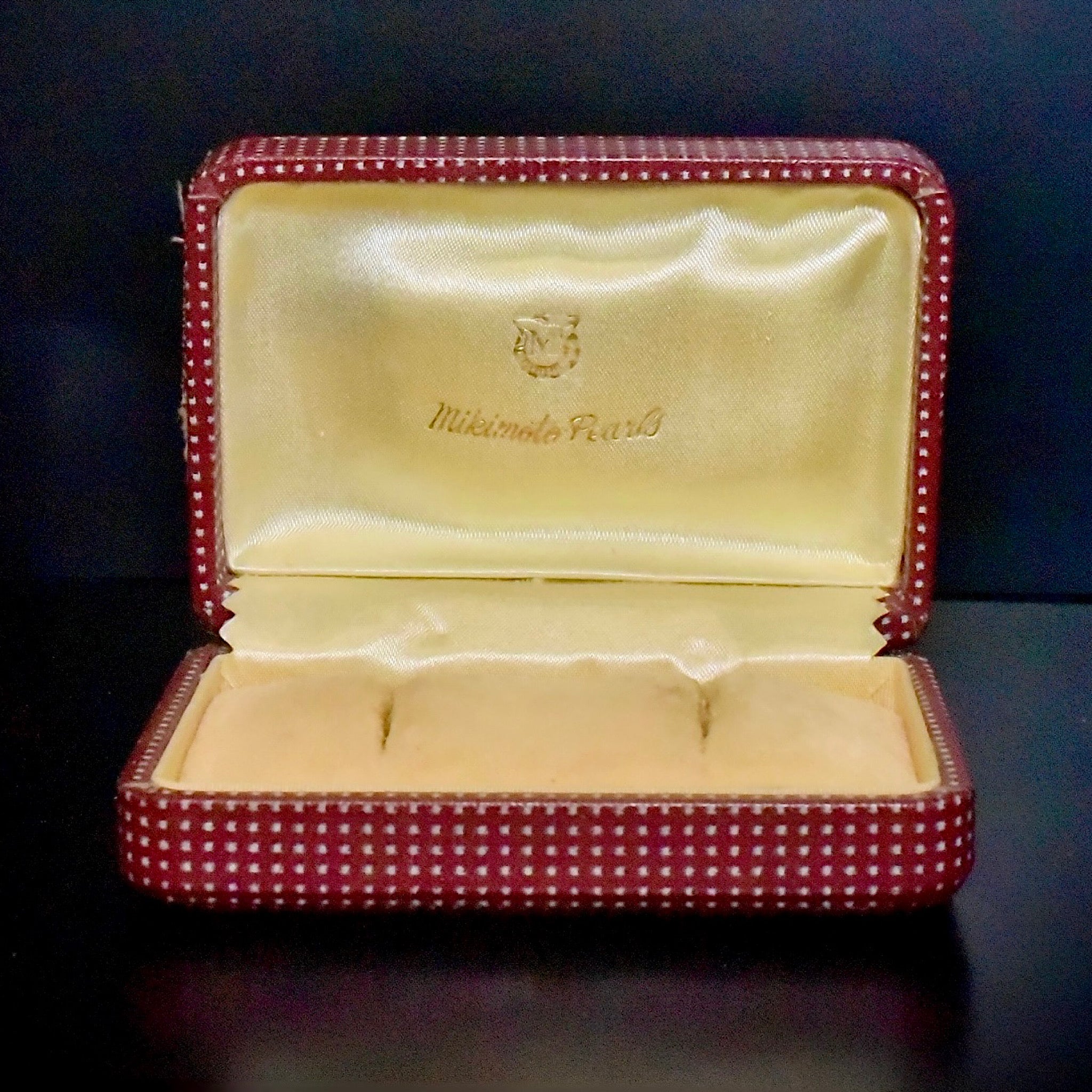 Superb Mid-Century Mikimoto Pearl And Silver ‘Grape’ Earrings Circa 1950’s