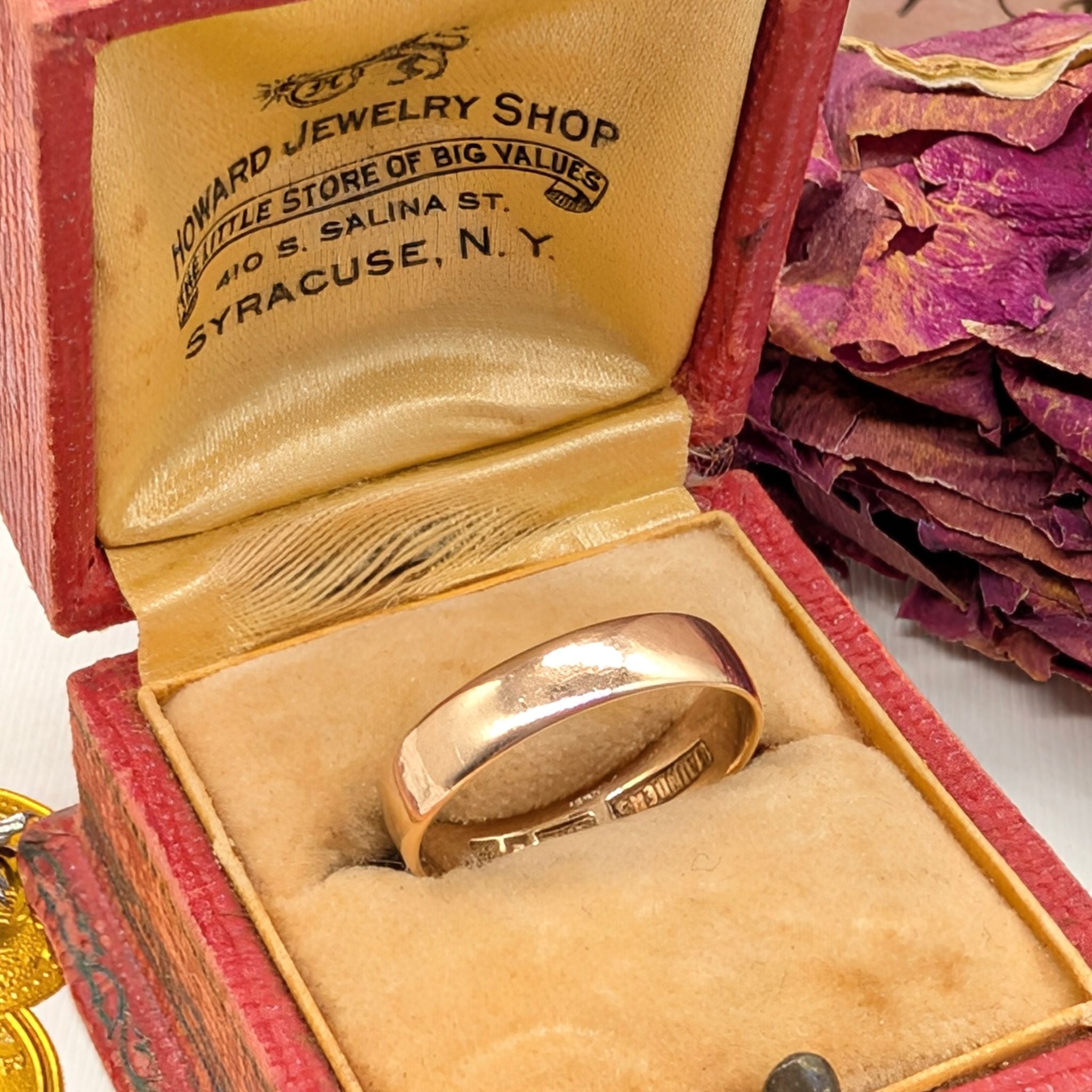 Antique Australian 18ct Rose Gold Ring By ’Saunders’ Circa 1910-1915