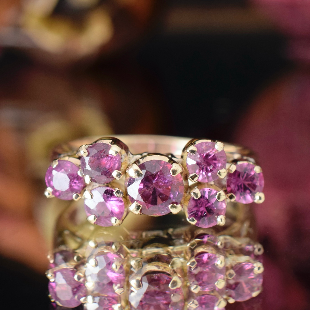 Beautiful Vintage 18ct Yellow Gold Ruby Ring Independent Retail Replacement Valuation Included For $4,230 AUD