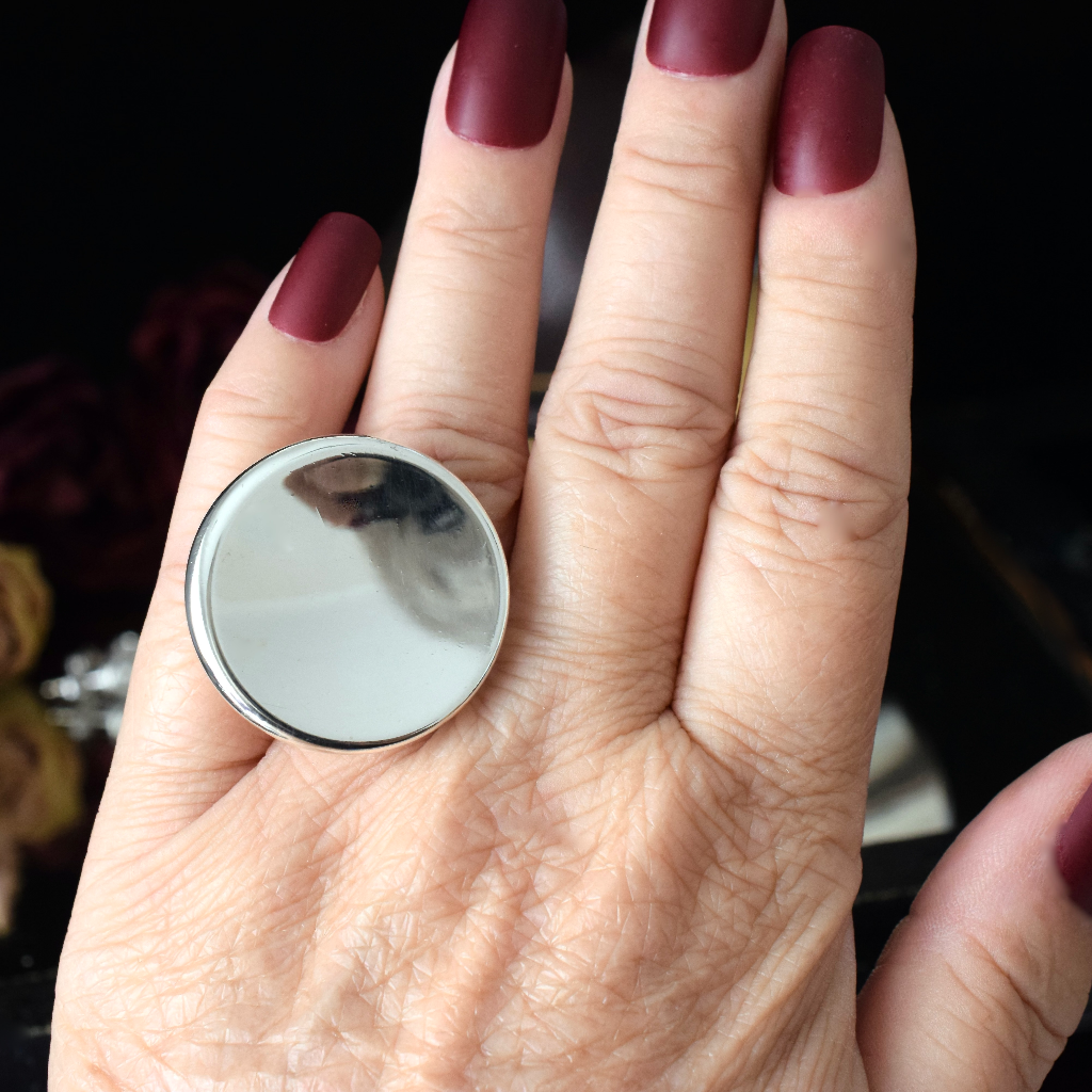 Vintage Georg Jensen Sterling Silver ‘Zero’ Ring