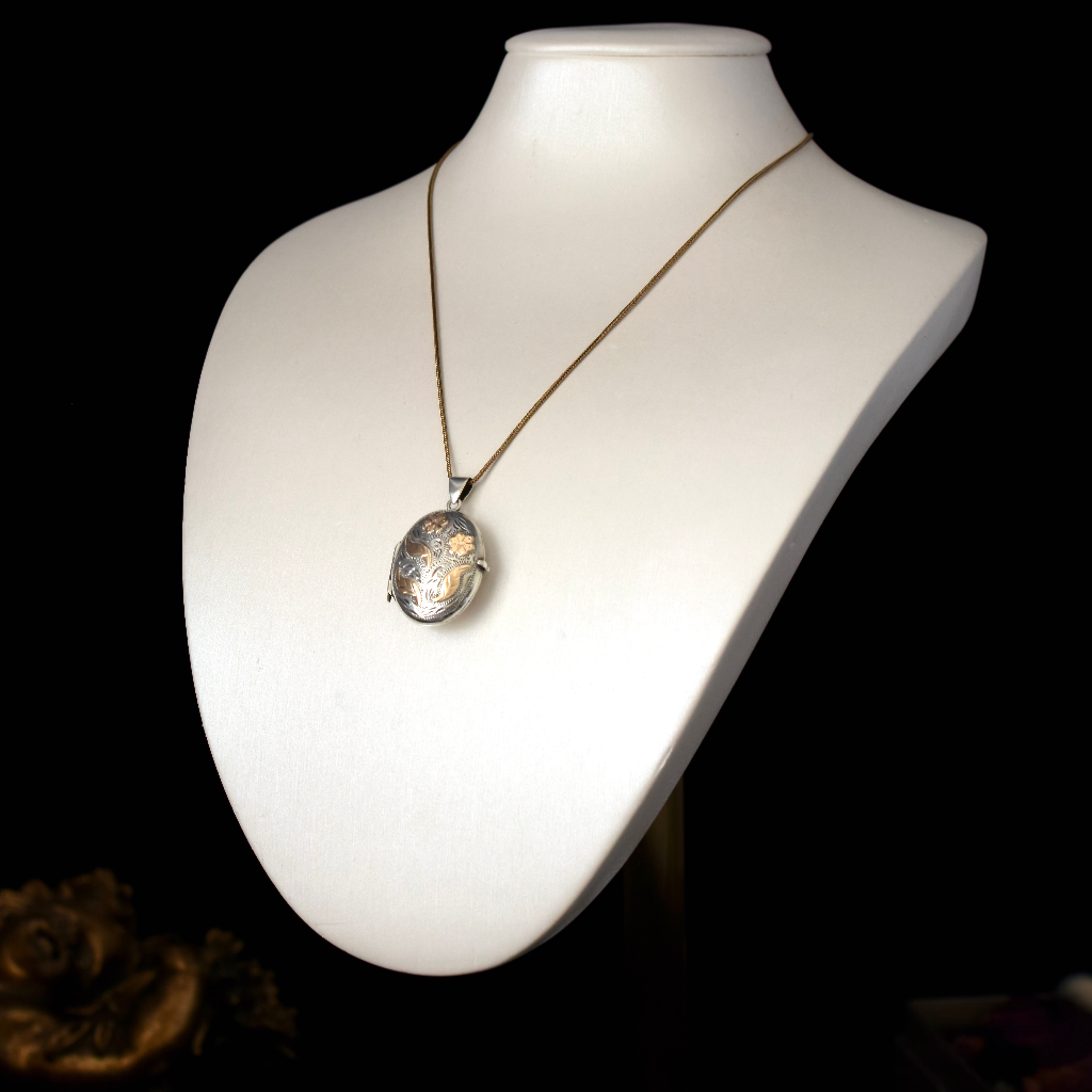 Vintage Australian Sterling Silver ‘Scandia’ Locket