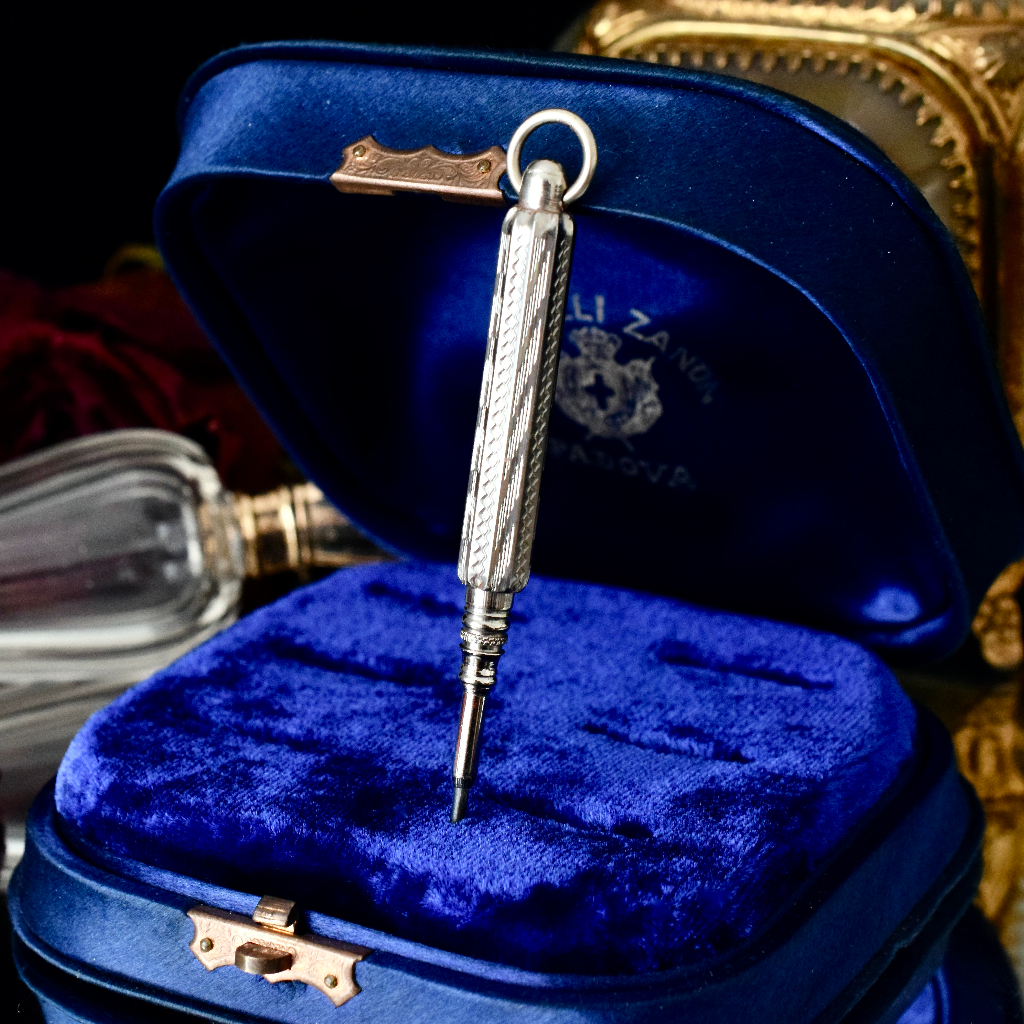 Antique late Victorian Early Edwardian Miniature Propelling Pencil