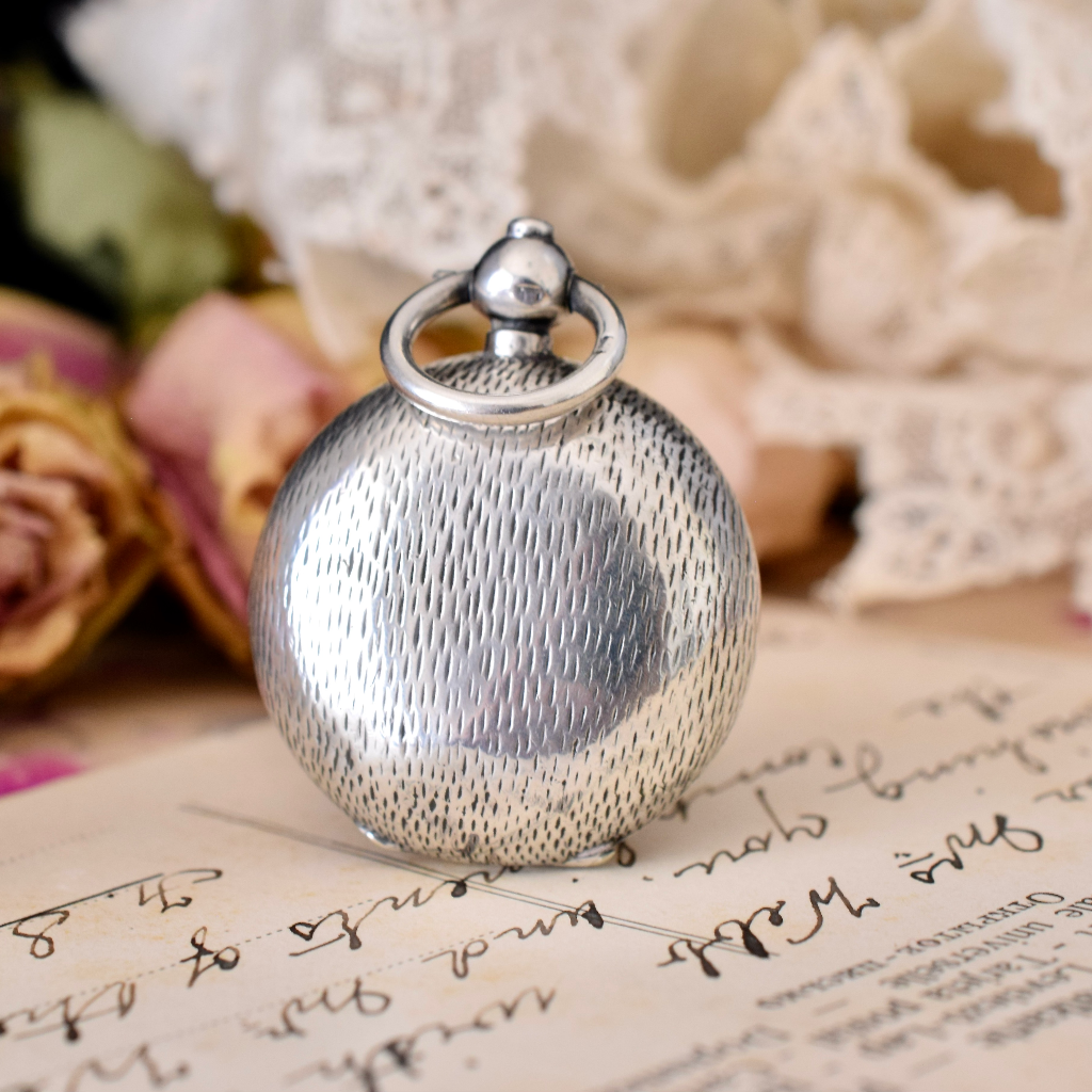 Antique Sterling Silver Sovereign Case By Horton & Allday - Birmingham 1900