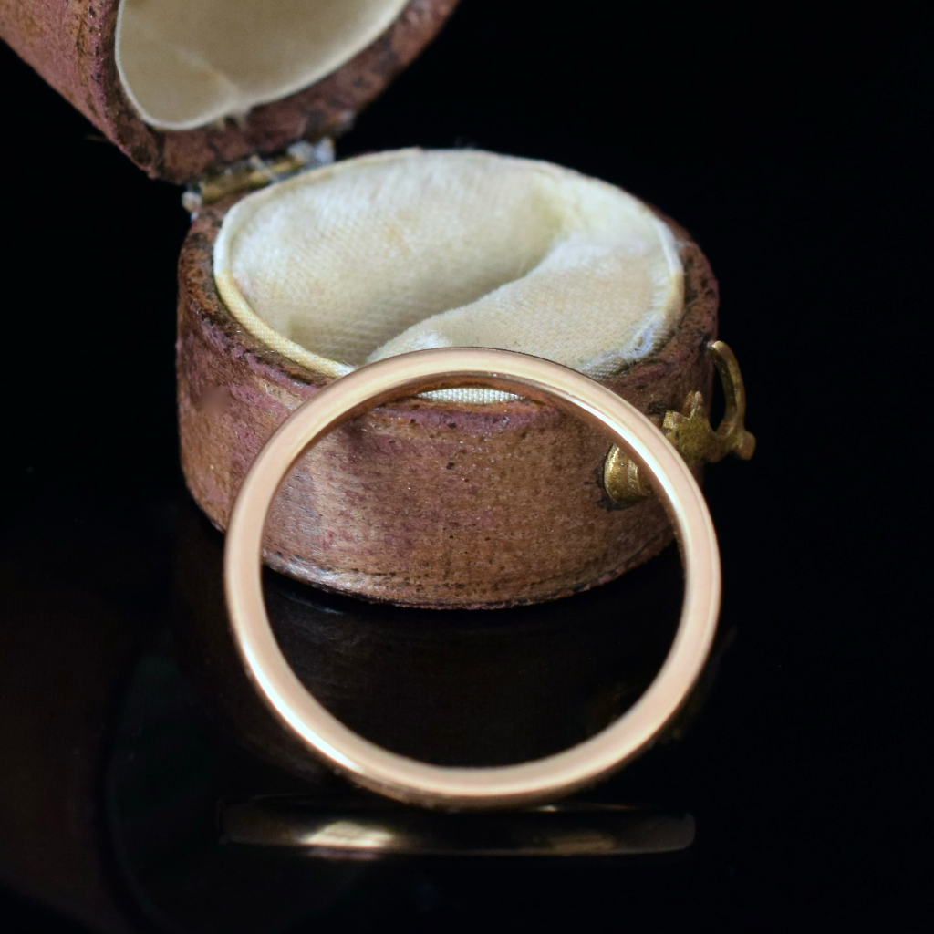 Antique Australian 15ct Yellow Gold Ring By Larard Brothers Circa 1915