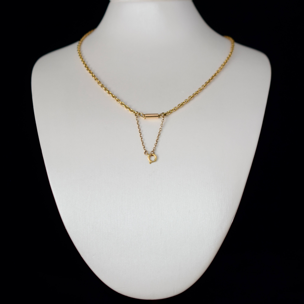 Superb Antique Edwardian 9ct Yellow Gold Pearl Celestial Starburst Necklace - London 1912