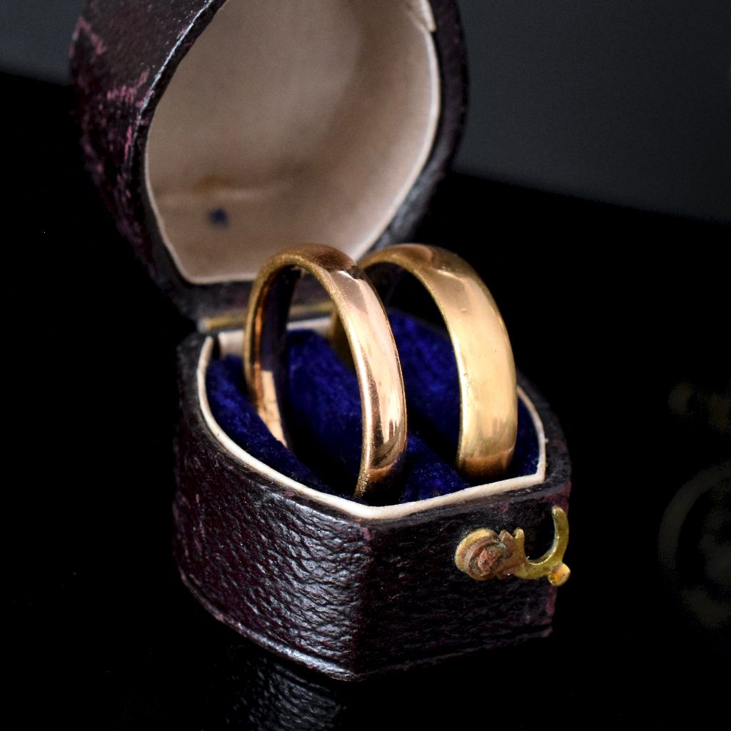 Antique Victorian 22ct Yellow Gold Wedding Band