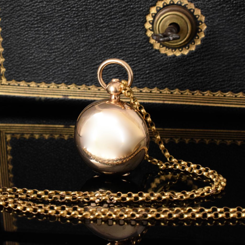Edwardian 9ct Gold **Filled** Sovereign Case Made in England by Dennison Watch Case Co