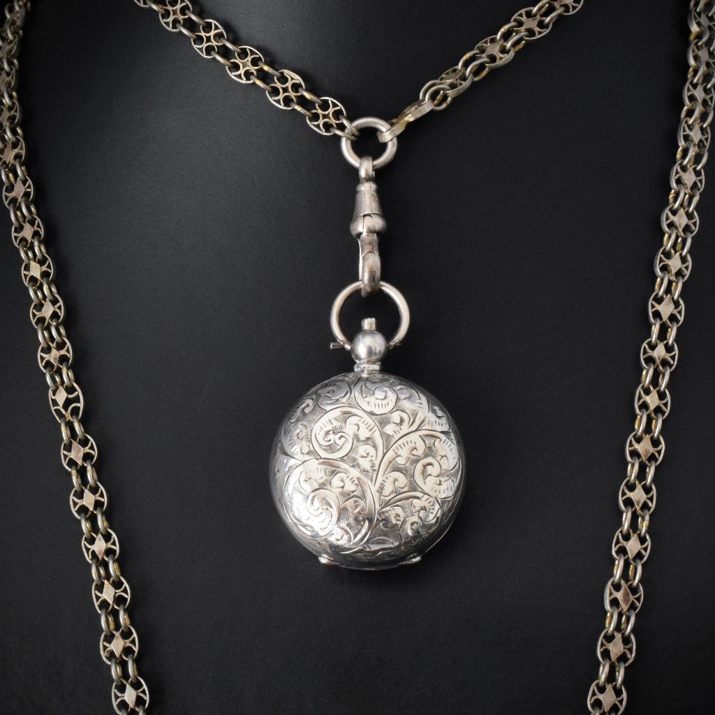 Antique Edwardian Sterling Silver Sovereign Case 1910 By E.J Houlston