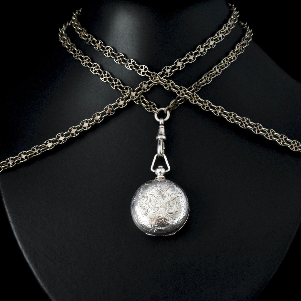 Antique Sterling Silver Sovereign Case Hallmarked ’T Heatley’ Birmingham Dated 1901