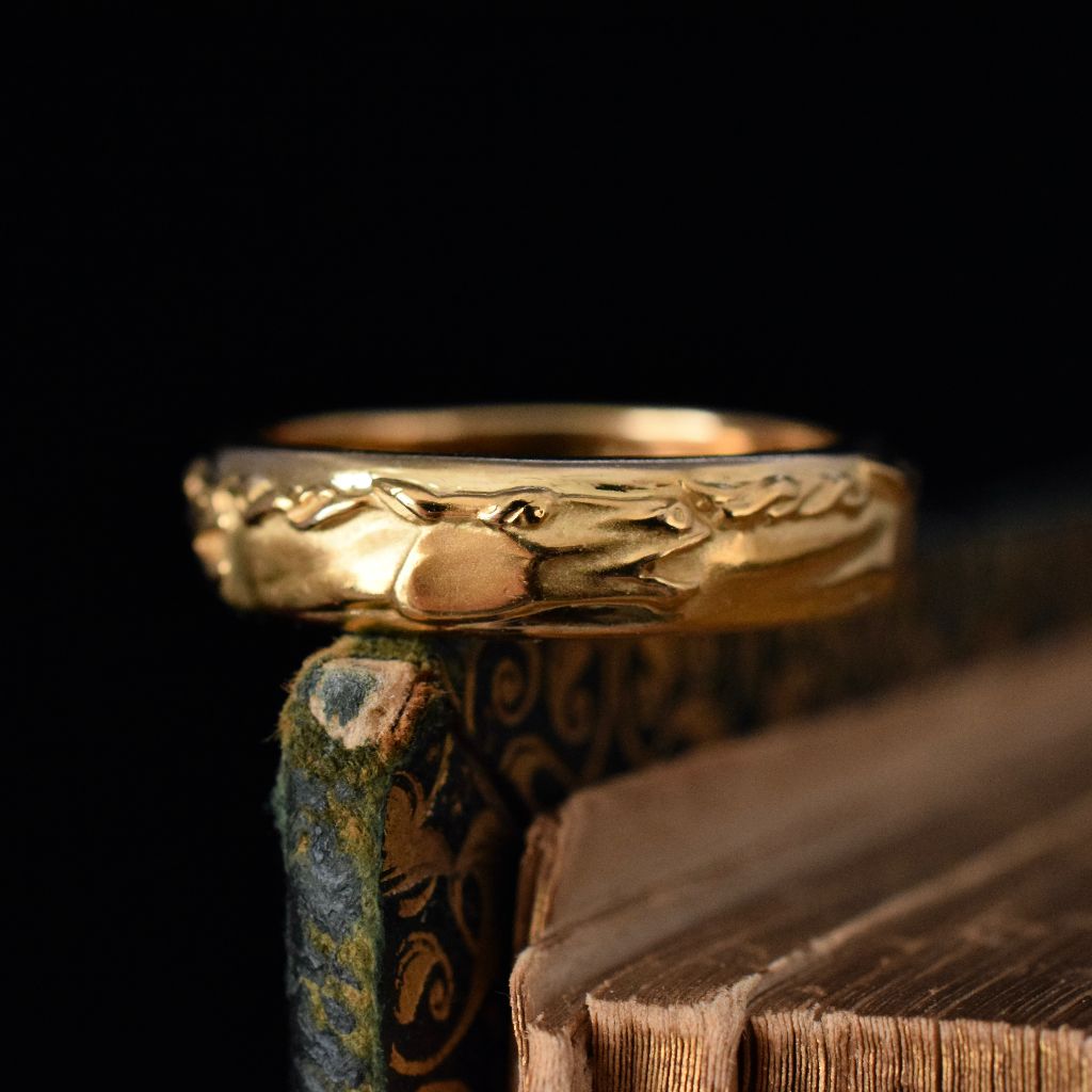 Authentic Carrera y Carrera 18ct Yellow Gold ‘Horses’ Ring