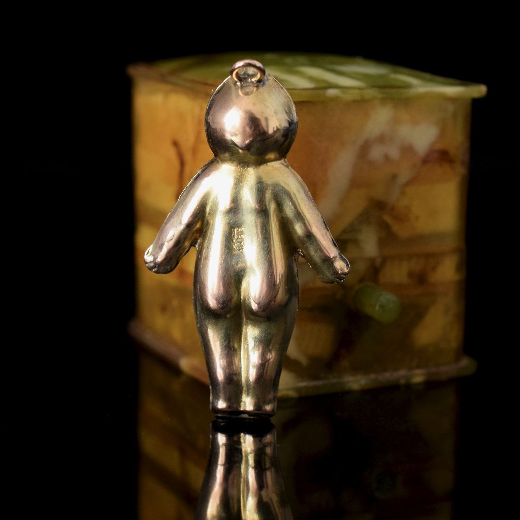 Antique Australian 9ct Gold ‘Kewpie’ Pendant Circa 1910
