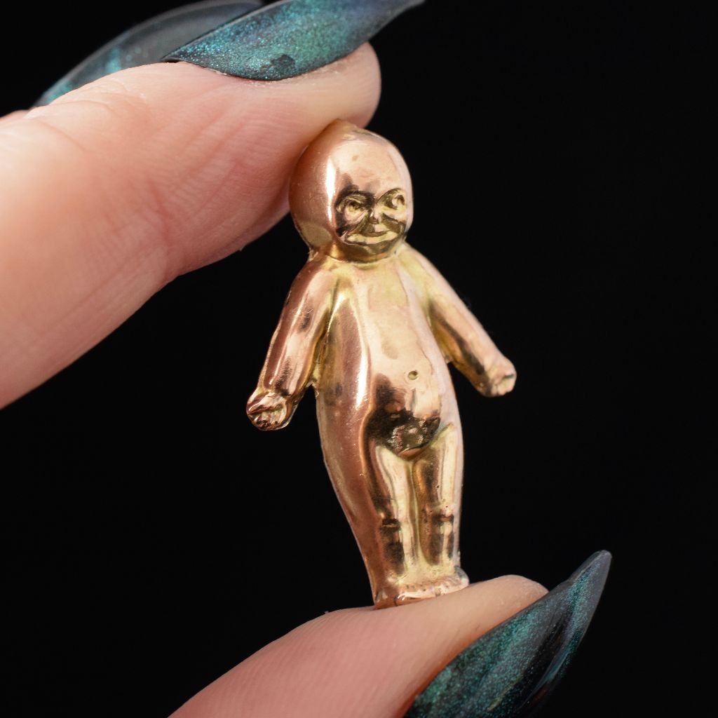 Antique Australian 9ct Gold ‘Kewpie’ Pendant Circa 1910