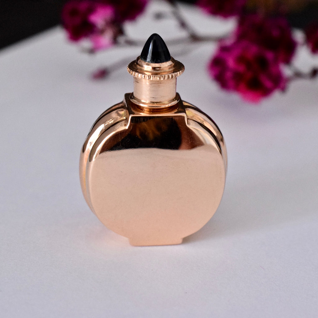 Superb 18ct Rose Gold Perfume Bottle/Dropper