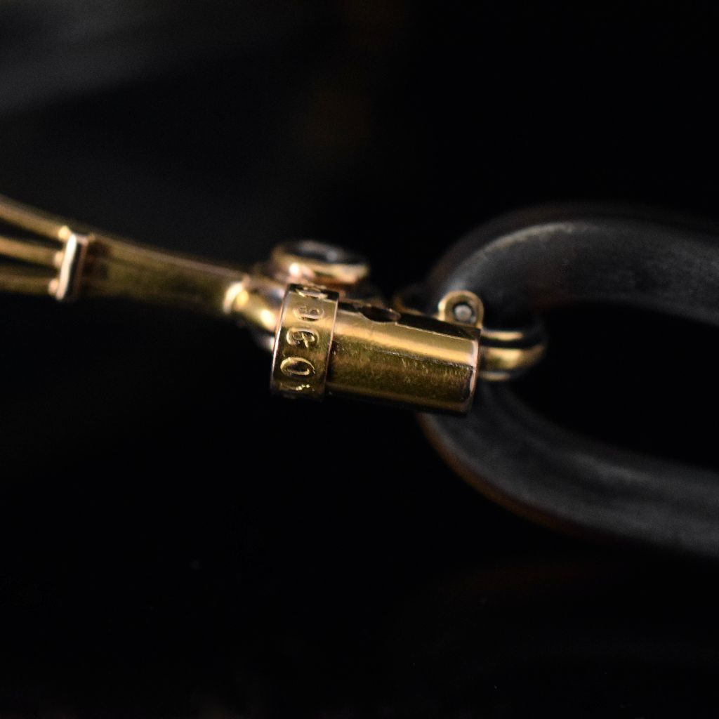 Antique Victorian 15ct Gold And Diamond Airgrette Circa 1890-1900