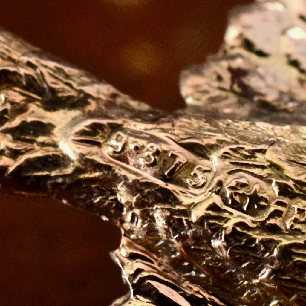 Antique Victorian 9ct Gold ‘Bluebirds Of Happiness’ Double Cloak Clasp Birmingham 1898