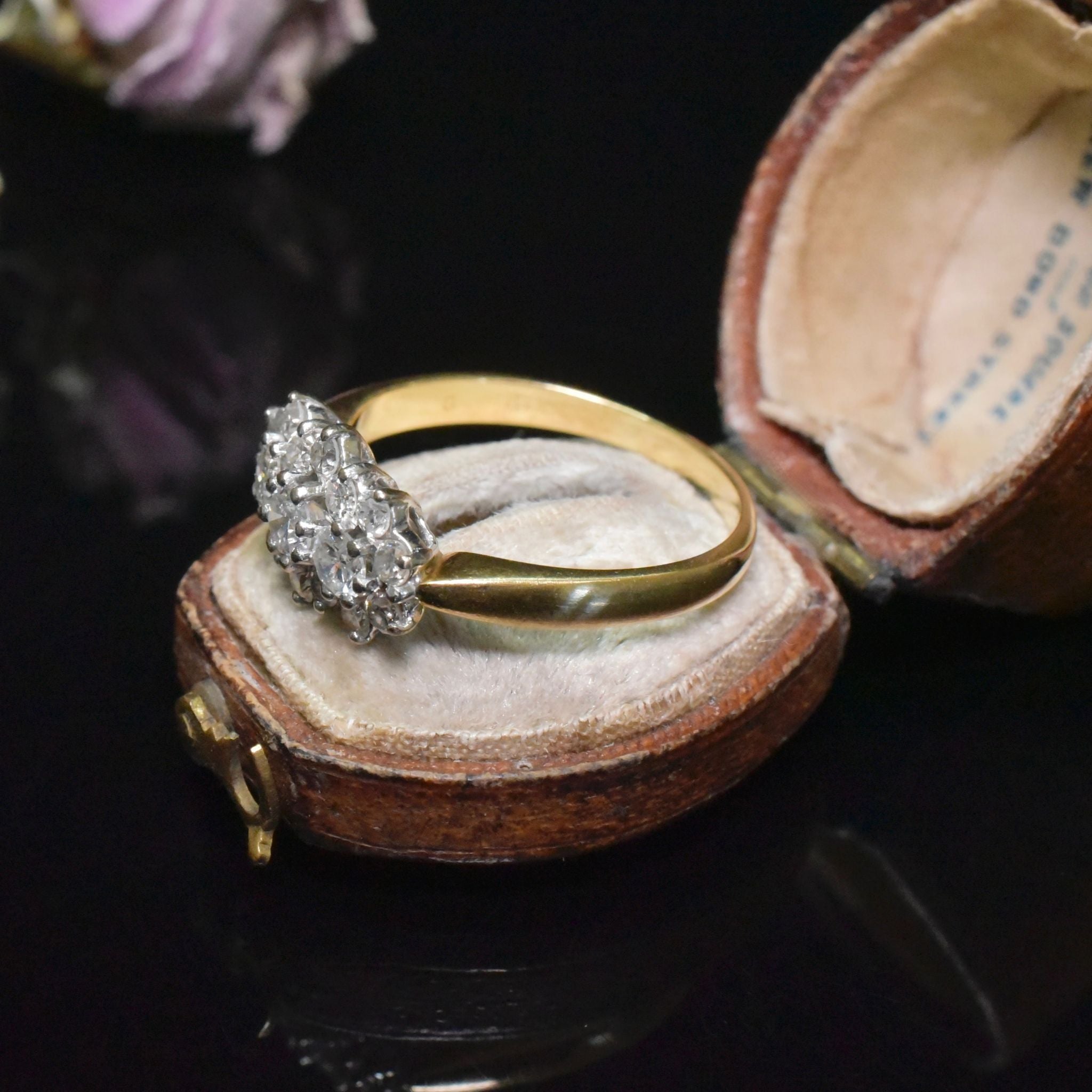 Superb 18ct Yellow Gold And Diamond Ring - Birmingham 1993