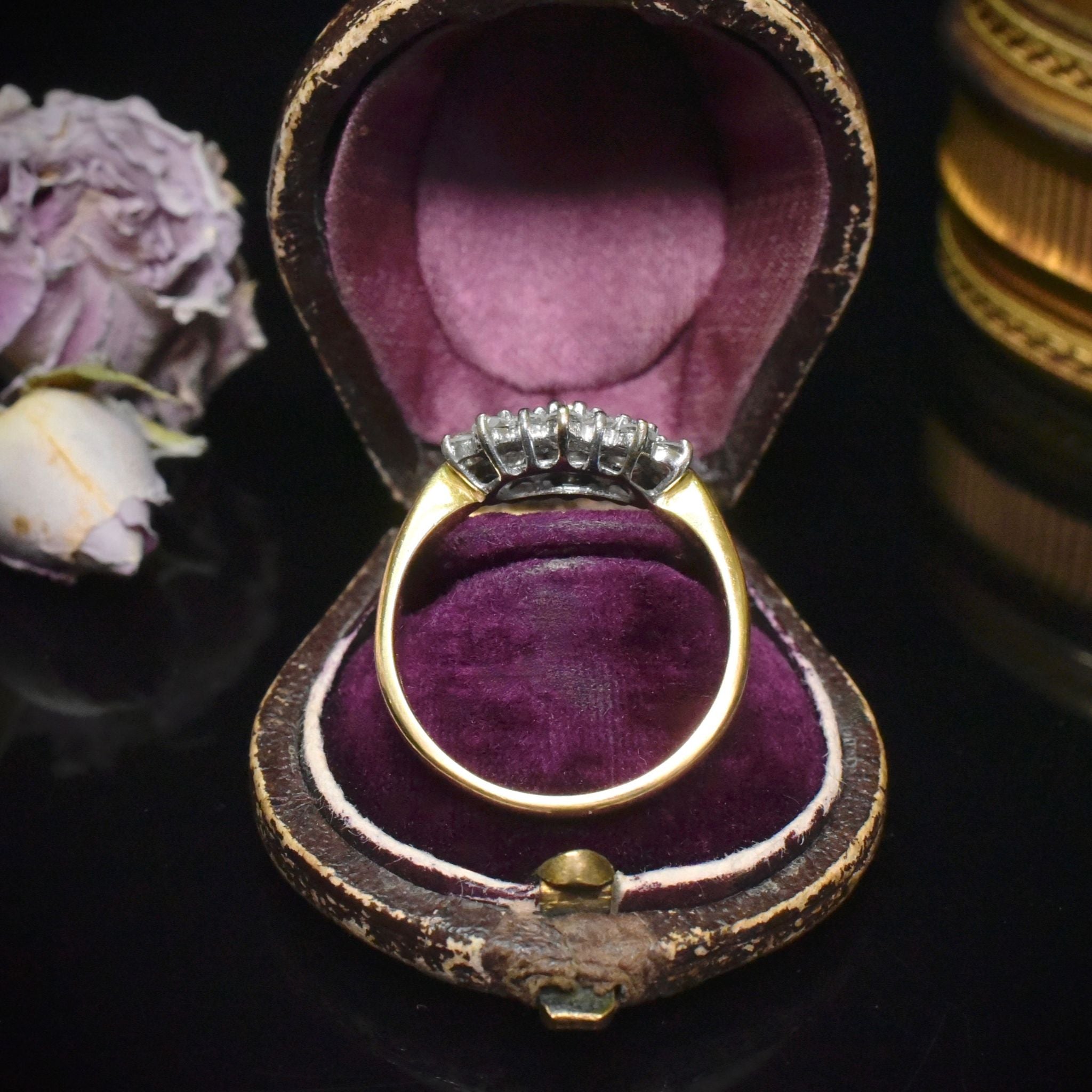 Superb 18ct Yellow Gold And Diamond Ring - Birmingham 1993