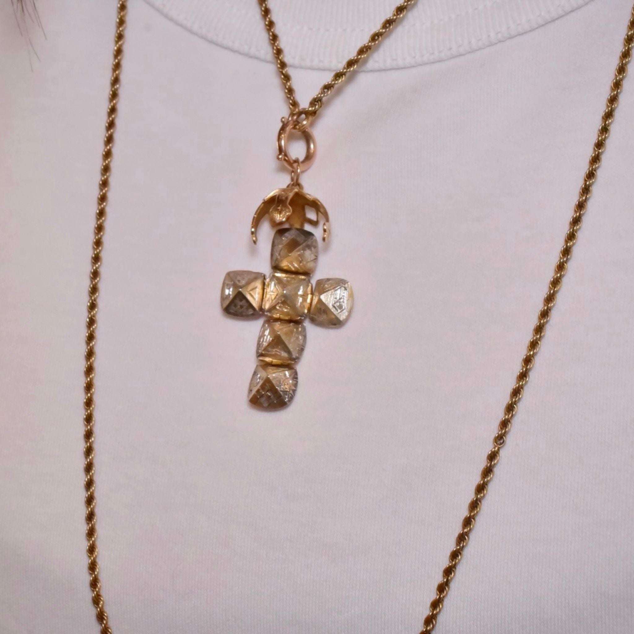Antique Edwardian 9ct Yellow Gold (And Silver) Masonic Orb