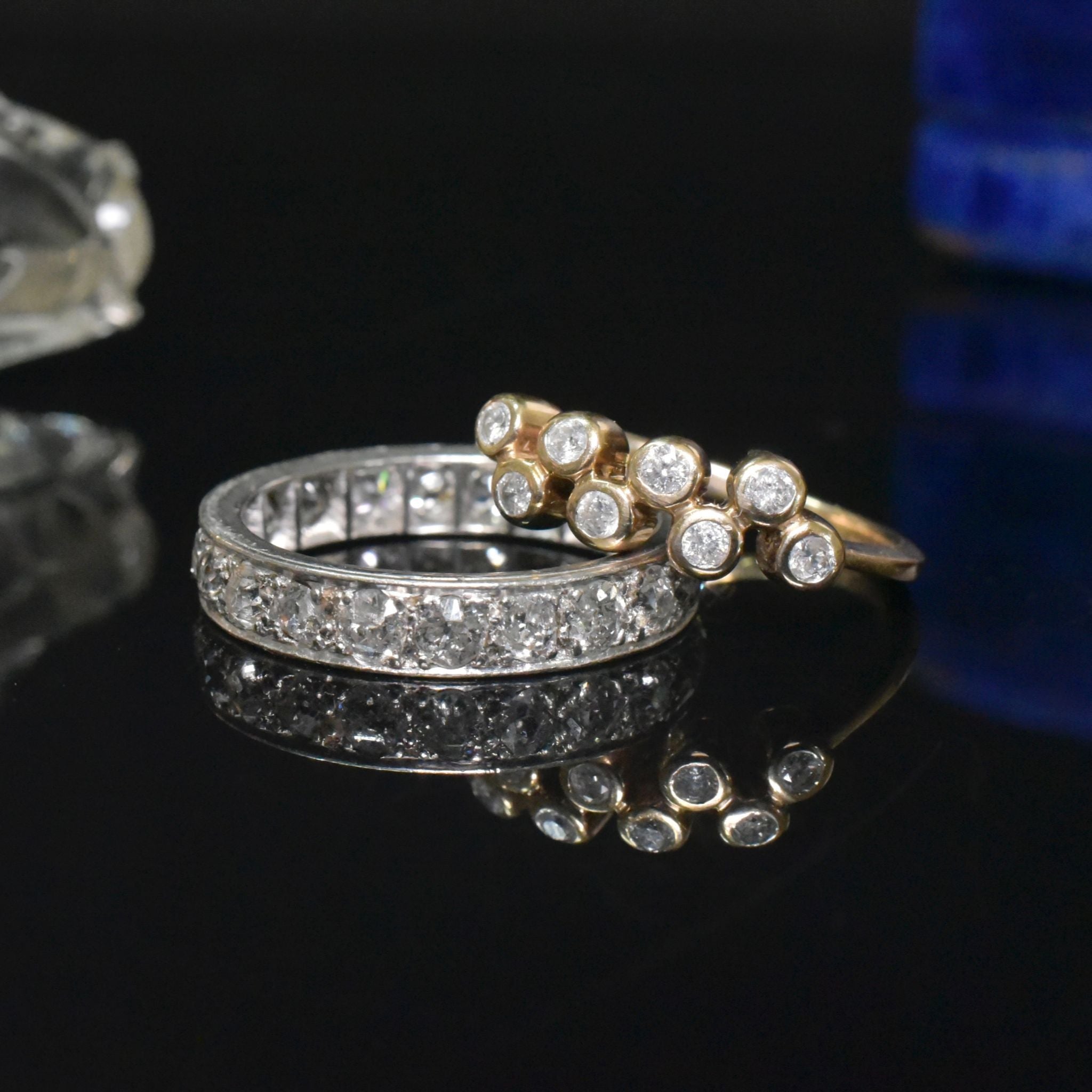 Charming 9ct Yellow Gold And Diamond Ring - Birmingham 2008