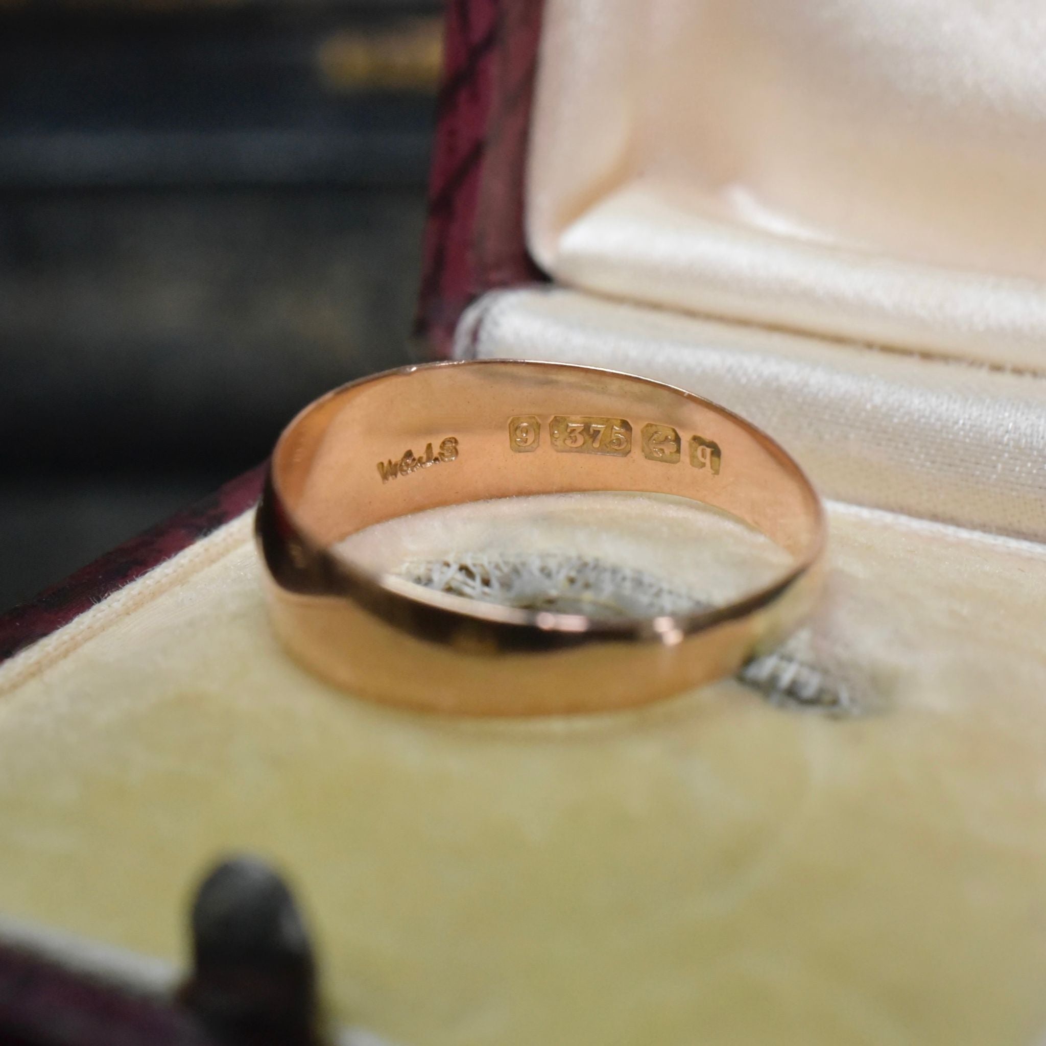 Antique Edwardian/Deco 9ct Rose Gold ‘MIZPAH’ Ring - Birmingham 1915