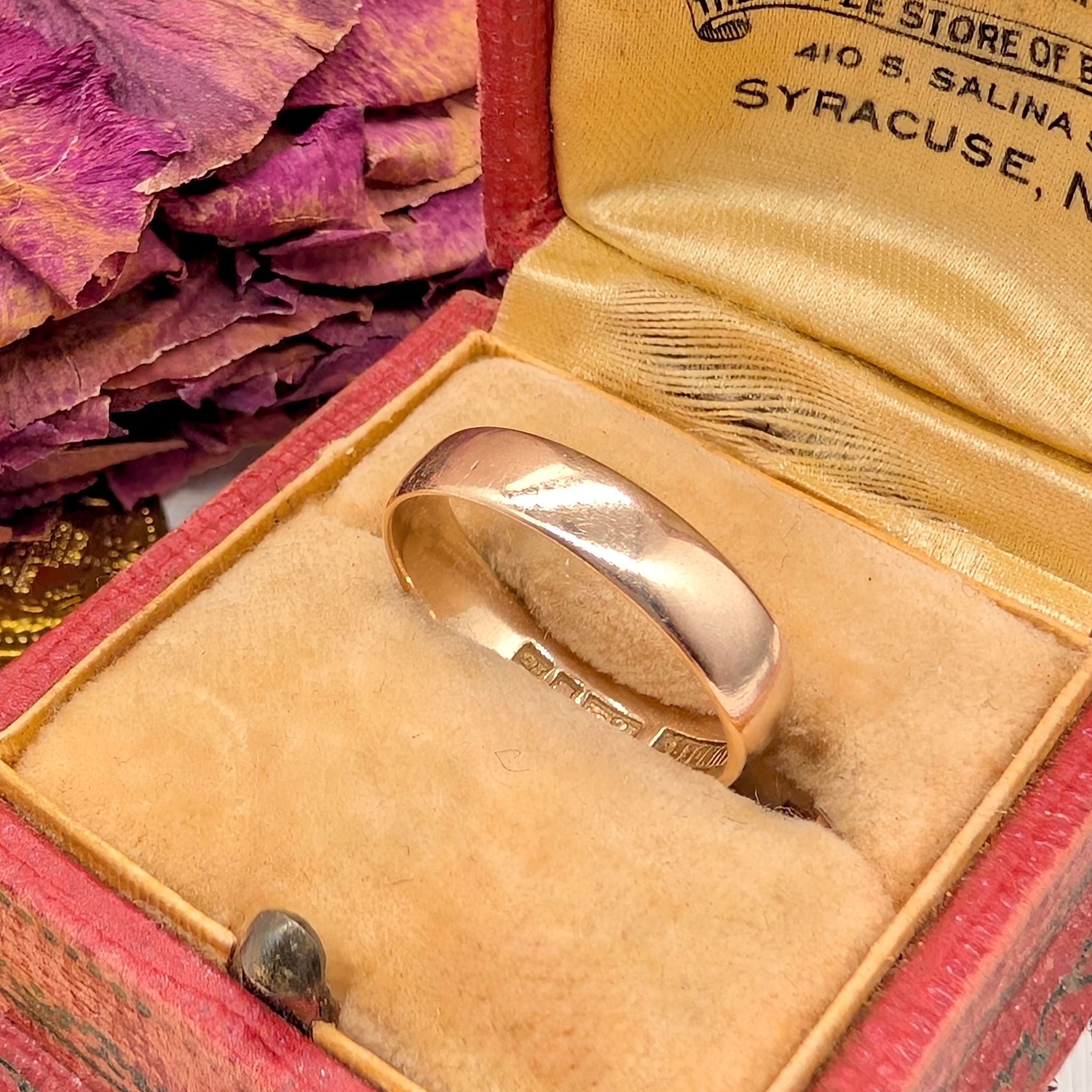 Antique Australian 18ct Rose Gold Ring By ’Saunders’ Circa 1910-1915