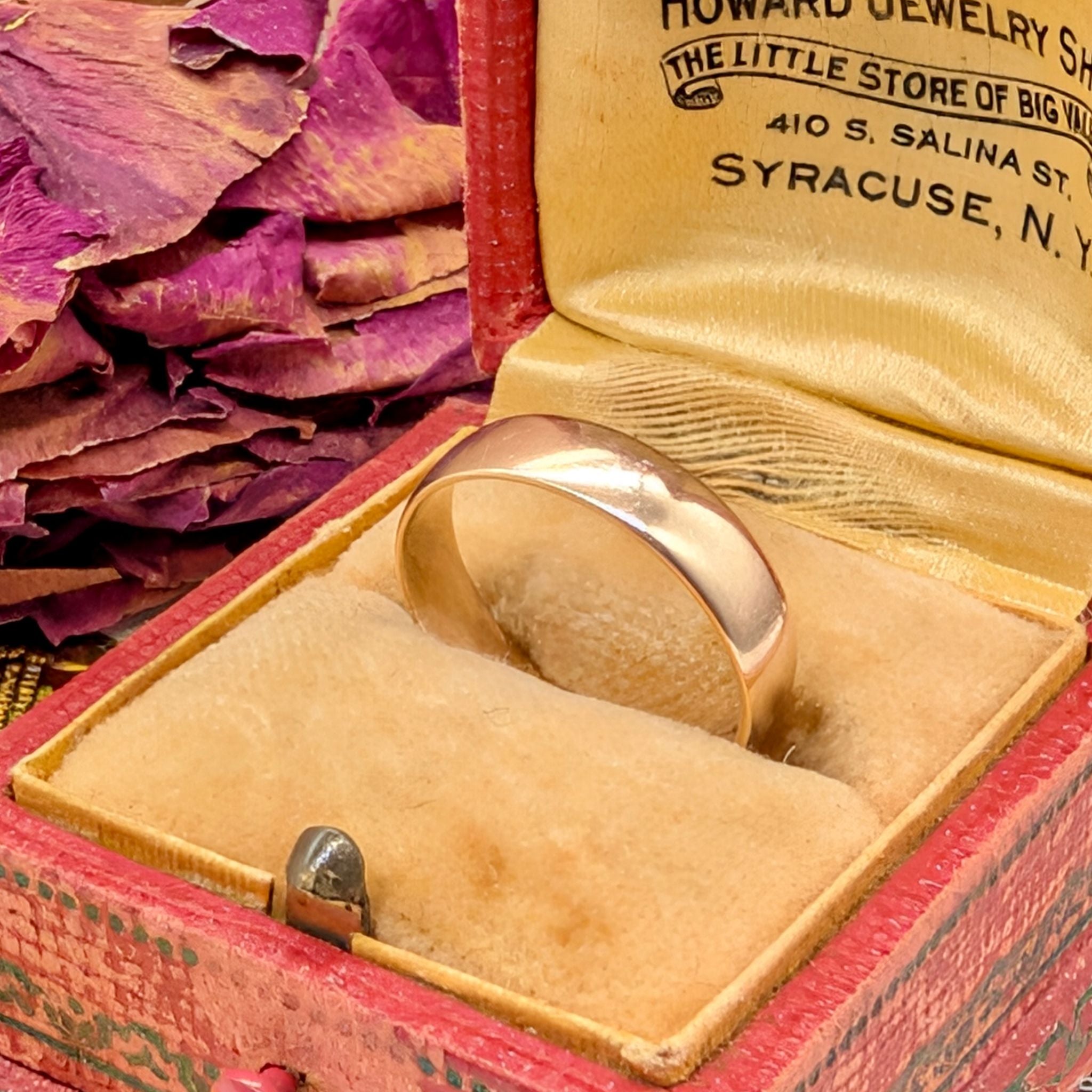 Antique Australian 18ct Rose Gold Ring By ’Saunders’ Circa 1910-1915