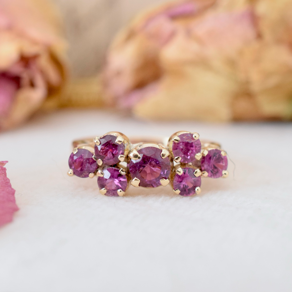 Beautiful Vintage 18ct Yellow Gold Ruby Ring Independent Retail Replacement Valuation Included For $4,230 AUD