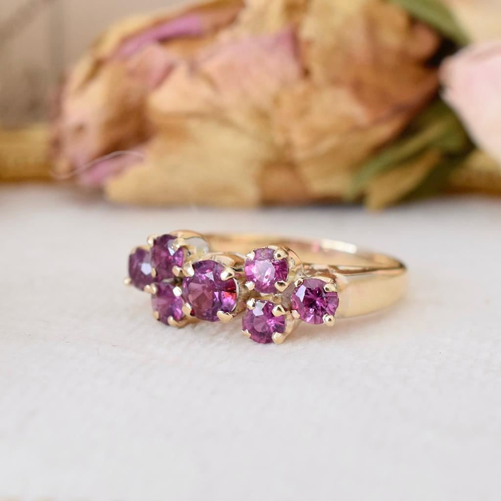 Beautiful Vintage 18ct Yellow Gold Ruby Ring Independent Retail Replacement Valuation Included For $4,230 AUD
