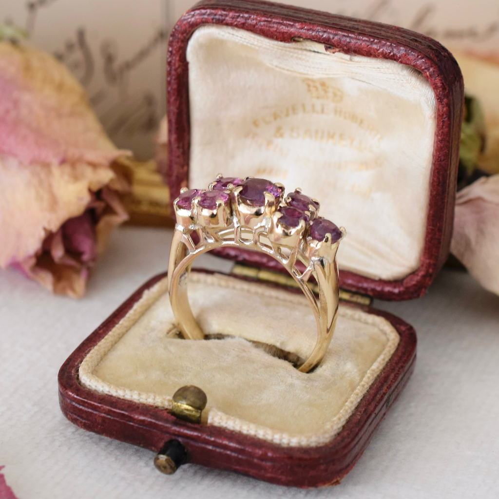 Beautiful Vintage 18ct Yellow Gold Ruby Ring Independent Retail Replacement Valuation Included For $4,230 AUD