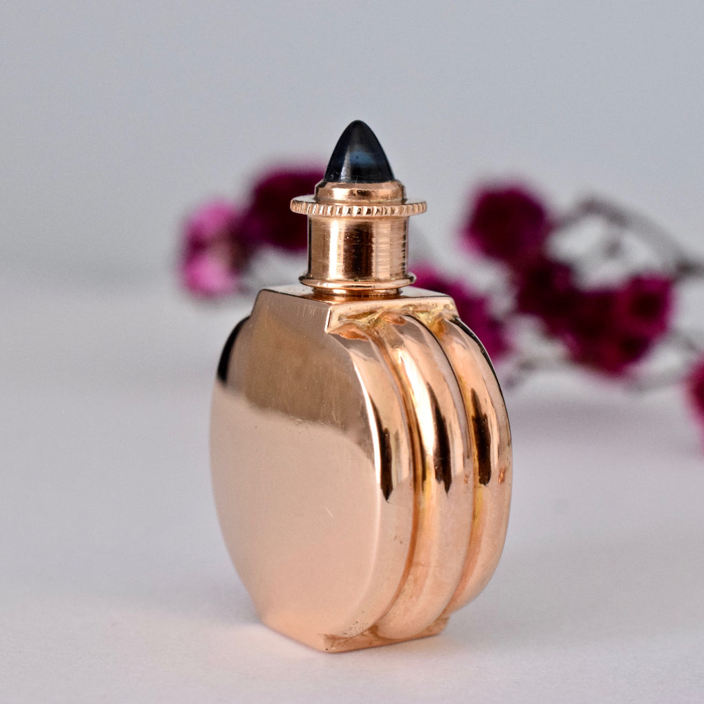 Superb 18ct Rose Gold Perfume Bottle/Dropper